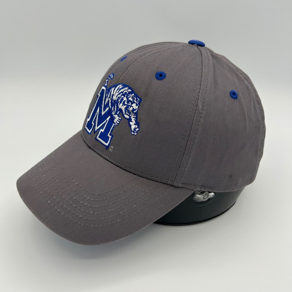 Memphis Tigers Captivating‎ Headgear Hat Men OSFA Gray Cotton Collegiate Sporty